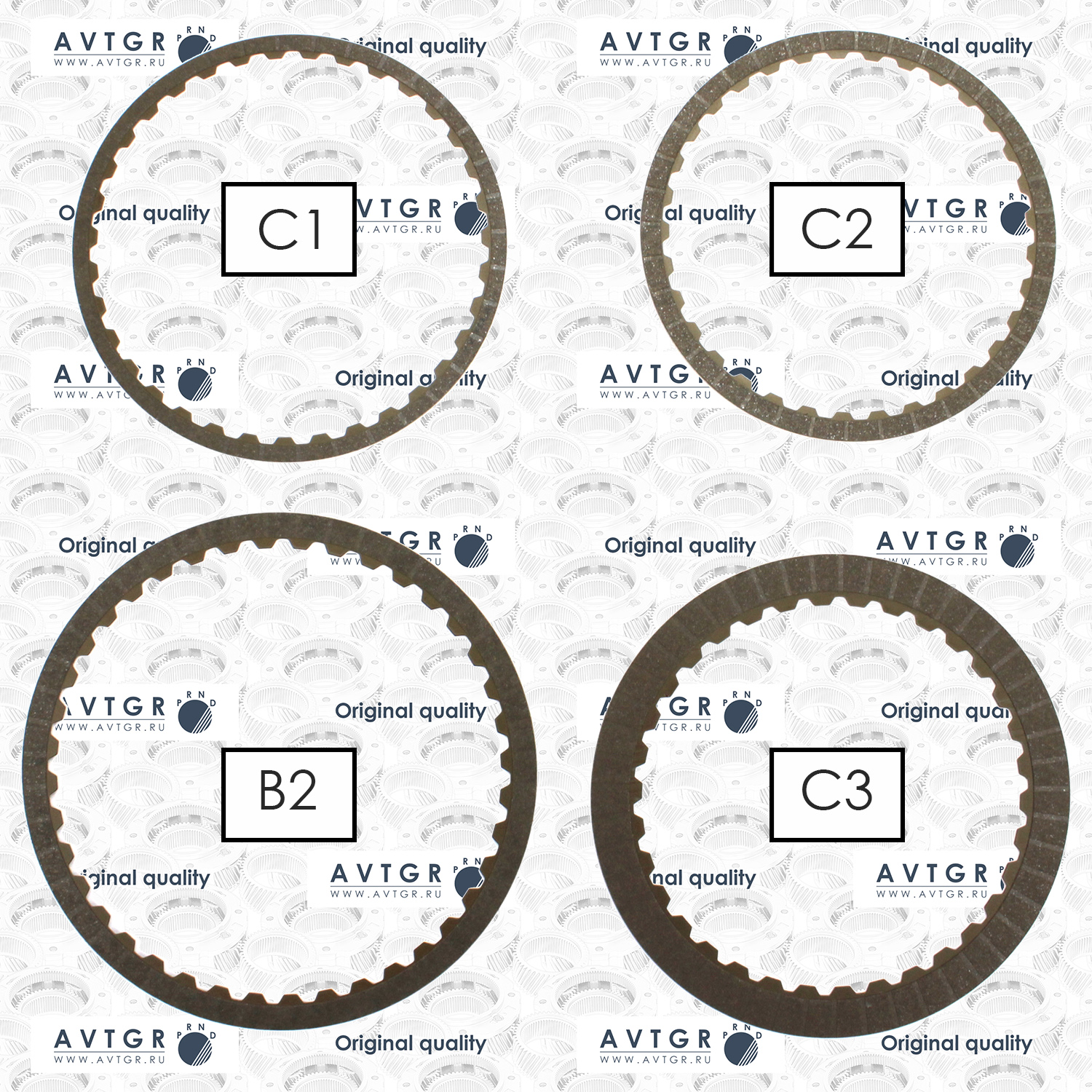 КОМПЛЕКТ ФРИКЦИОННЫХ ДИСКОВ 15111001 Lintex